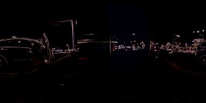 A shot from On the Wall, a 360 degree music video