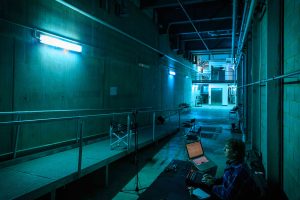 Creating sounds in a tunnel