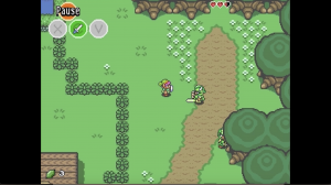 Screen shot from game Zelda