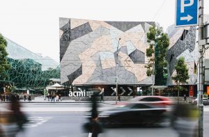Exterior of ACMI in Melbourne